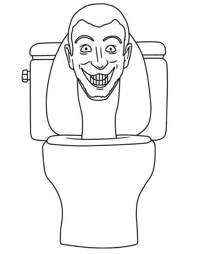 Målarbild Skibidi Toilet 15