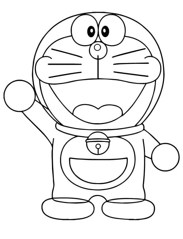 Målarbild Doraemon 1