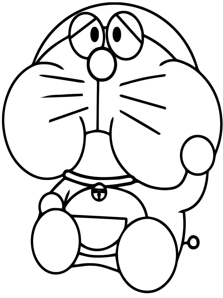 Målarbild Doraemon 2