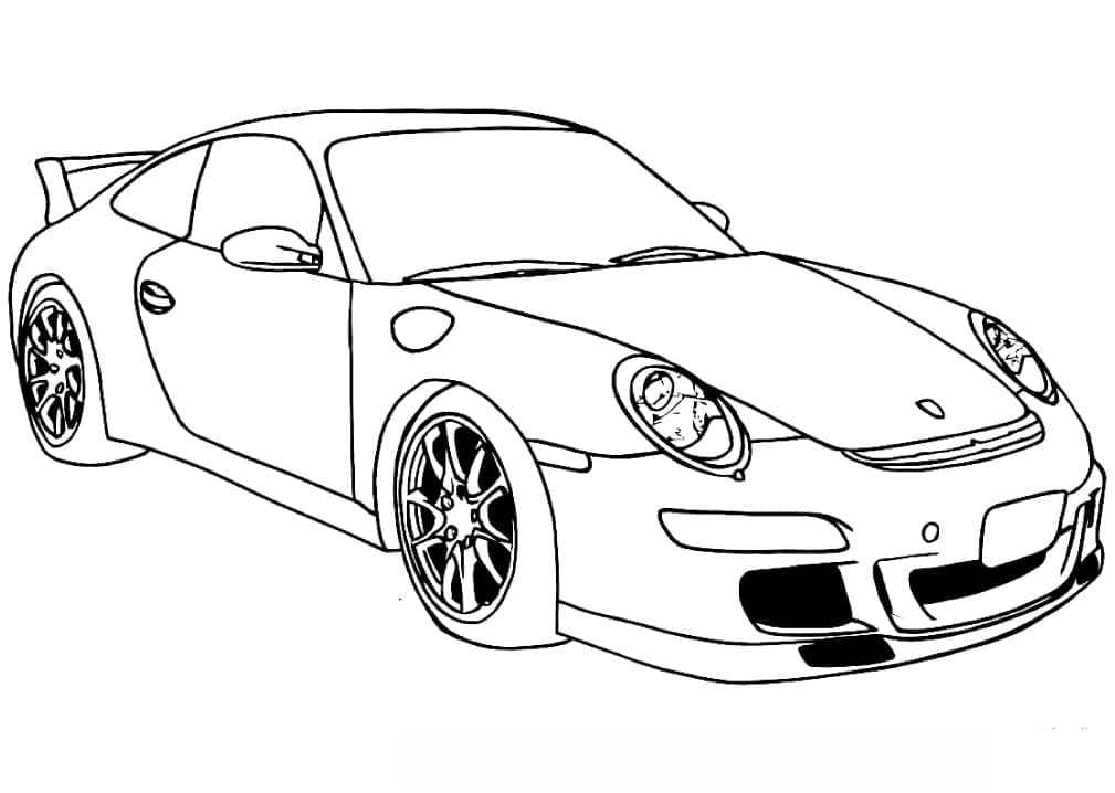 Målarbilder Porsche