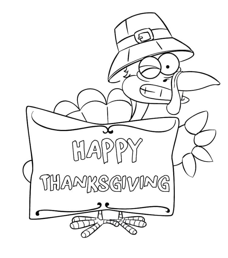 Målarbilder Thanksgiving