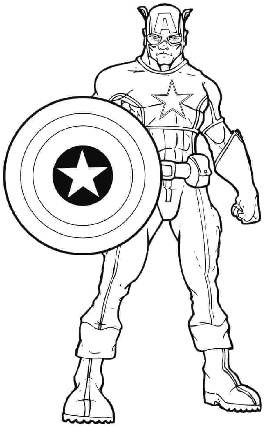 Målarbild Captain America 3
