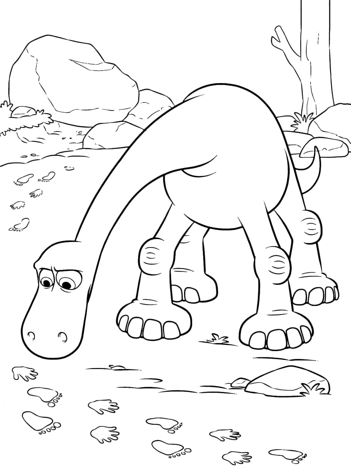 Målarbild Den Gode Dinosaurien 3