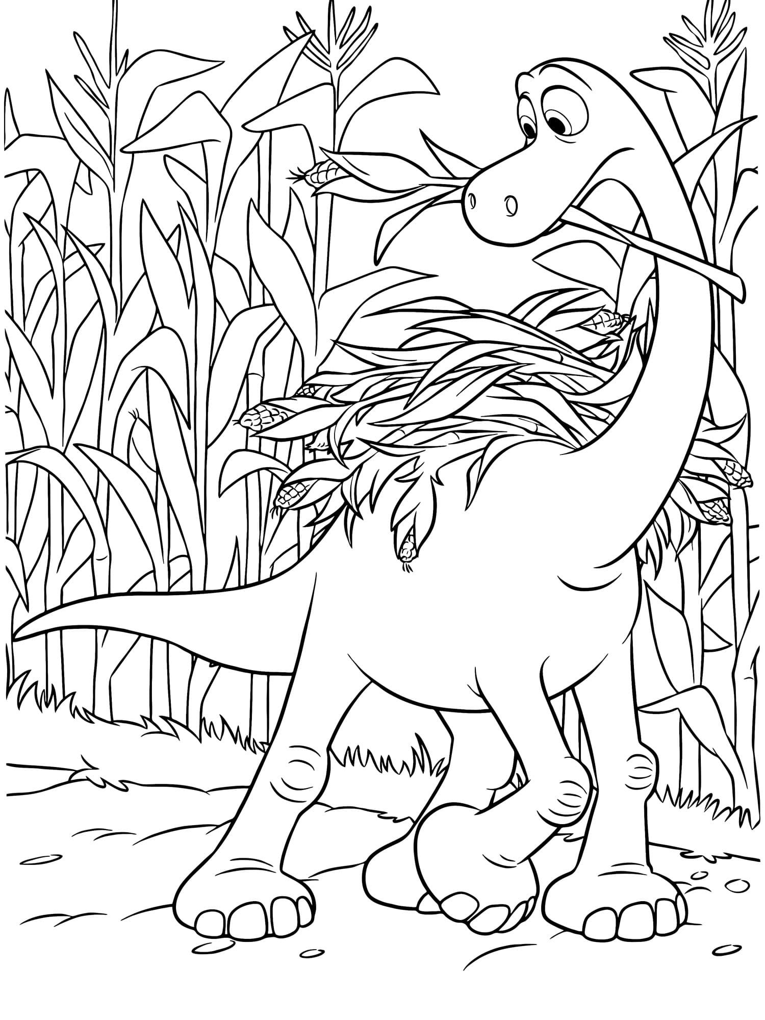 Målarbild Den Gode Dinosaurien 6