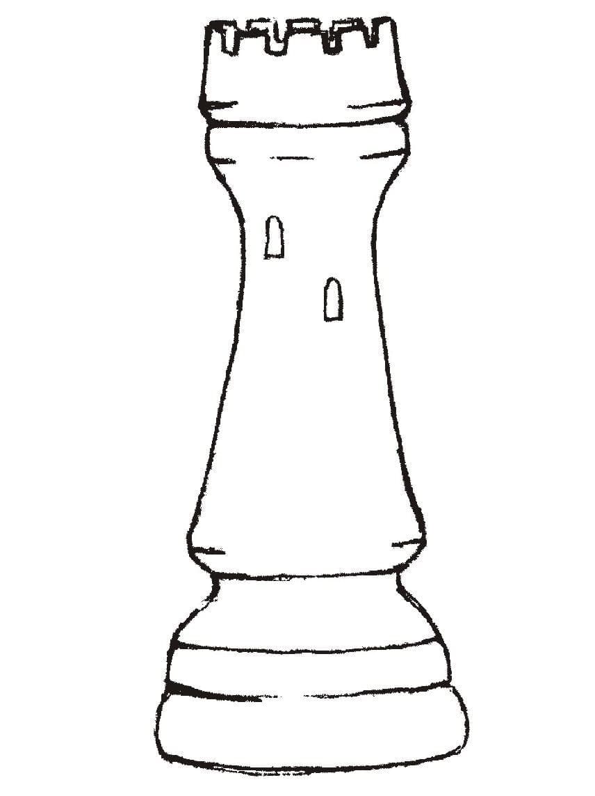 Målarbild Schacktorn