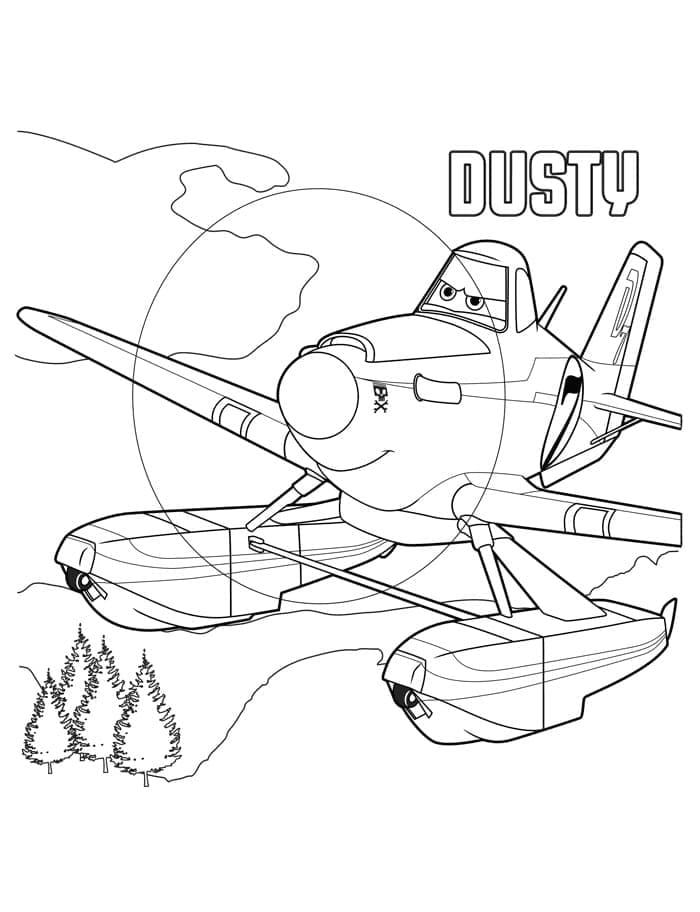 Målarbild Dusty Spridenfält