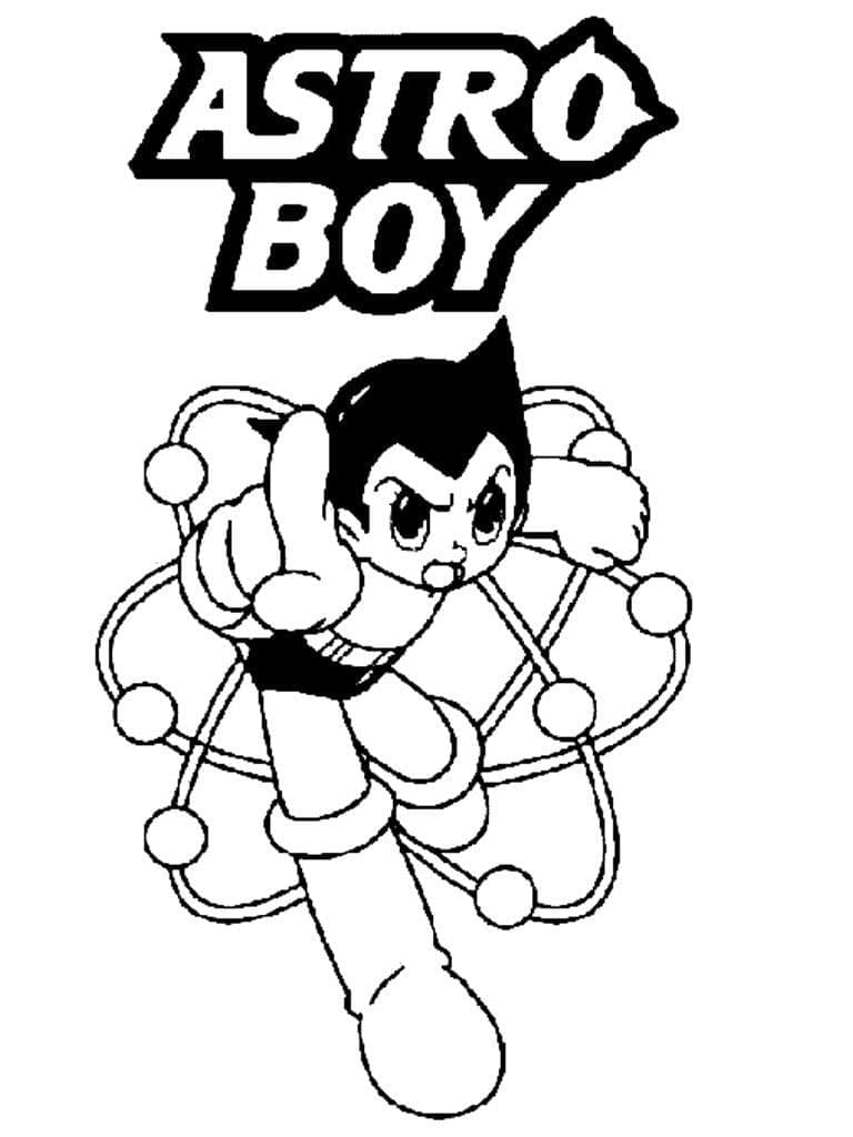 Målarbild Arg Astro Boy