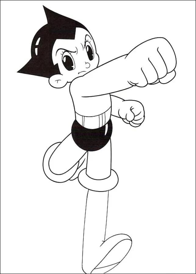 Målarbild Astro Boy 6