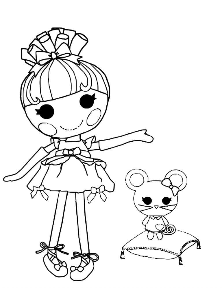 Målarbild Cinder Lalaloopsy