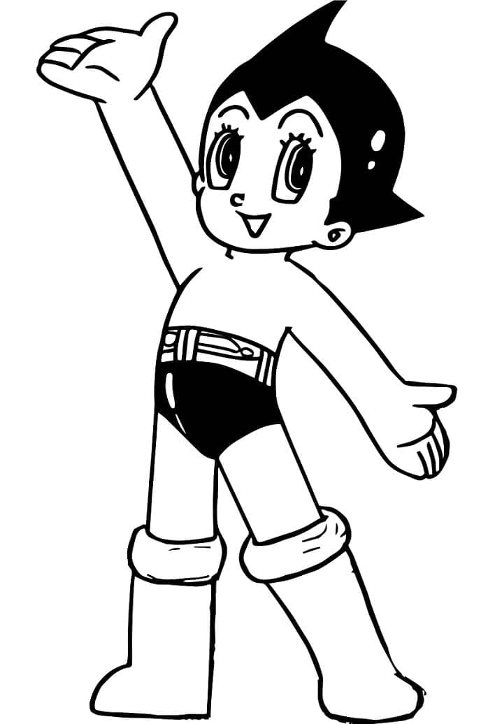 Målarbilder Astro Boy