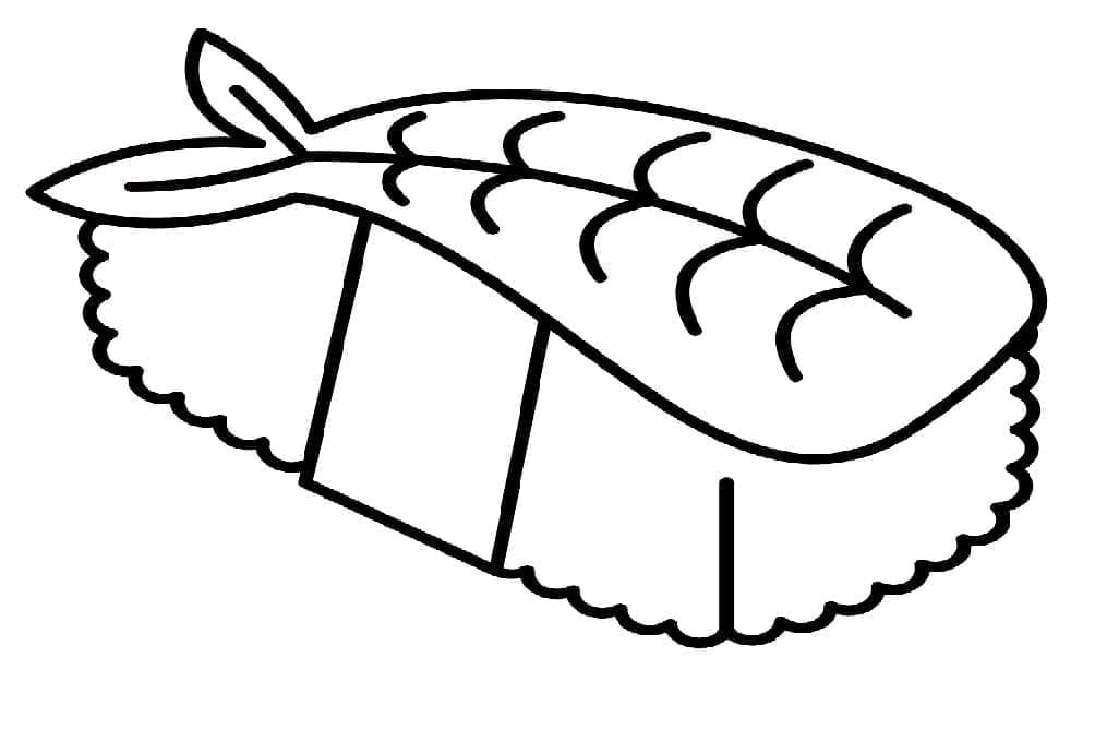 Målarbild Sushi Gratis
