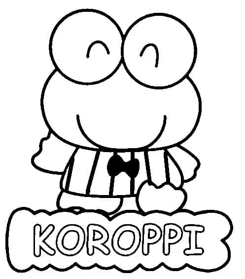 Målarbilder Keroppi