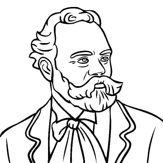 Målarbild Antonín Dvořák