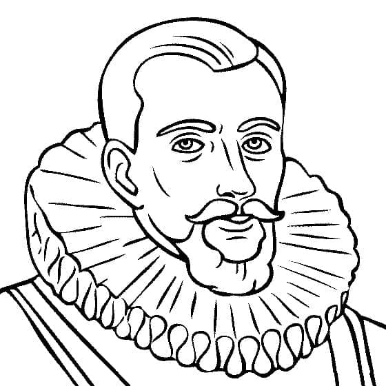 Målarbild Henry Hudson