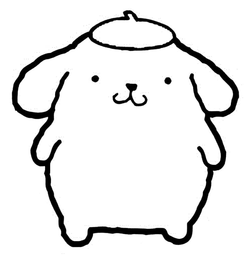 Målarbild Pompompurin 8