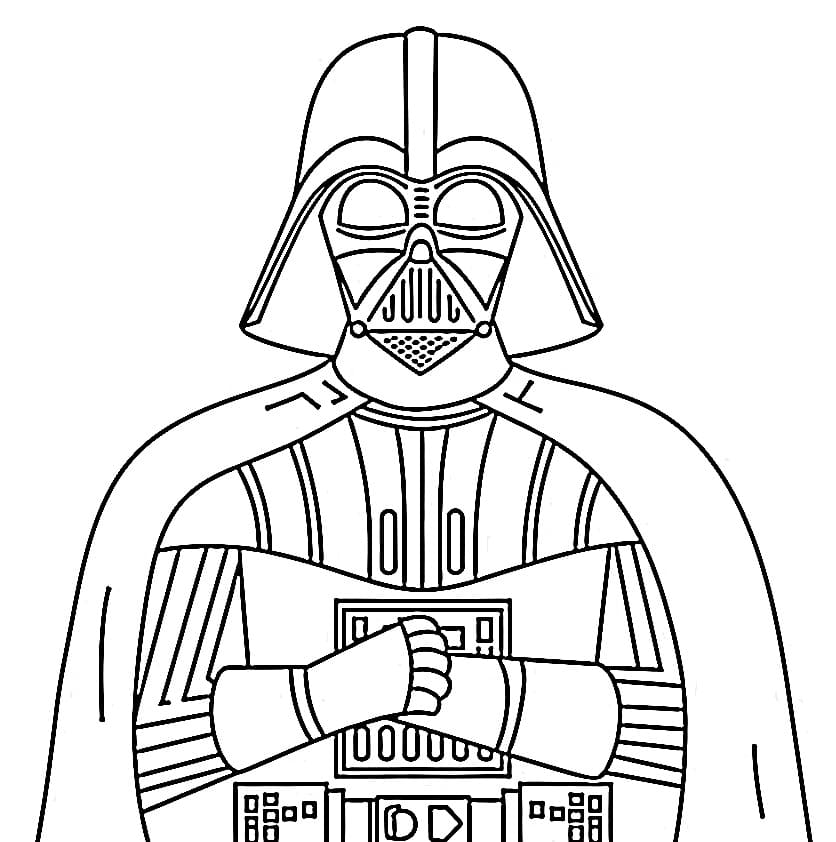 Målarbild Darth Vader bild