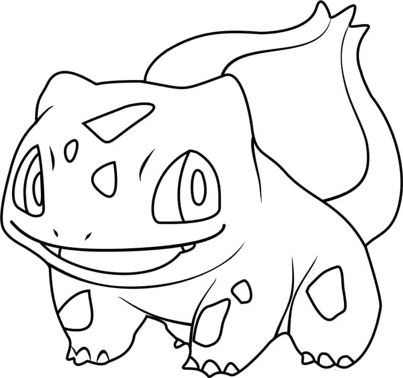 Målarbild Fantastiska Bulbasaur