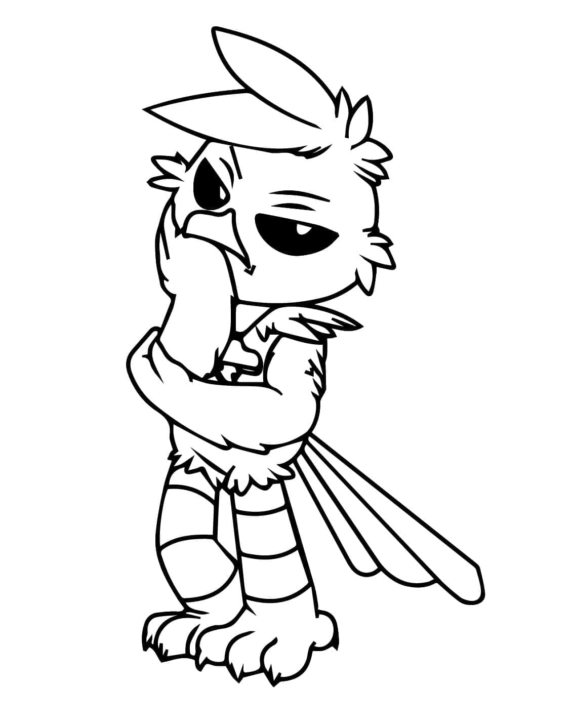 Målarbild Poe Nightmare Critters