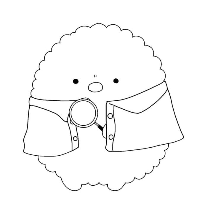 Målarbild Sumikko Gurashi 14