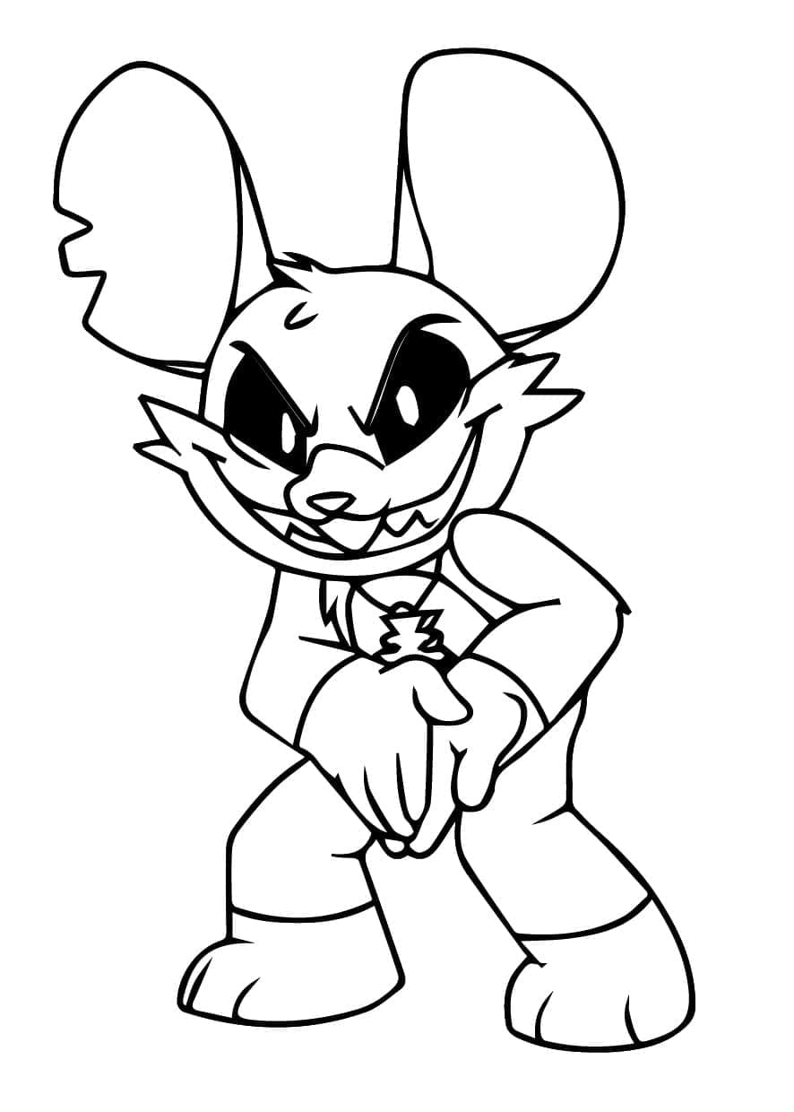 Målarbild Touille Nightmare Critters