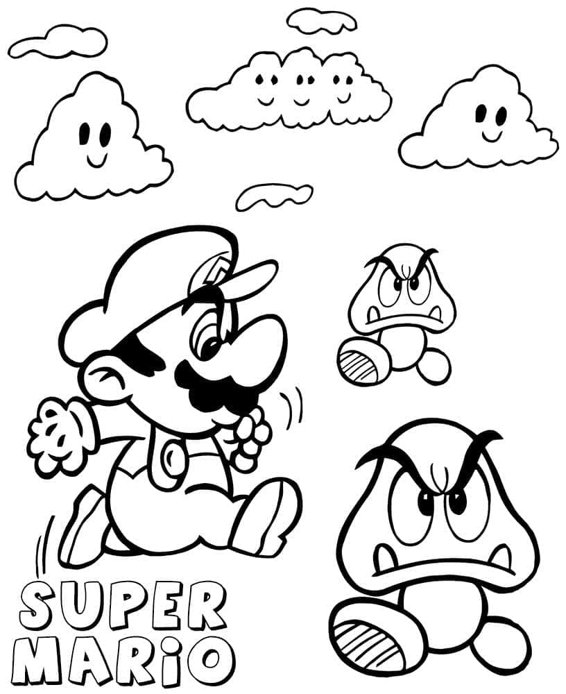 Målarbild Goomba 11