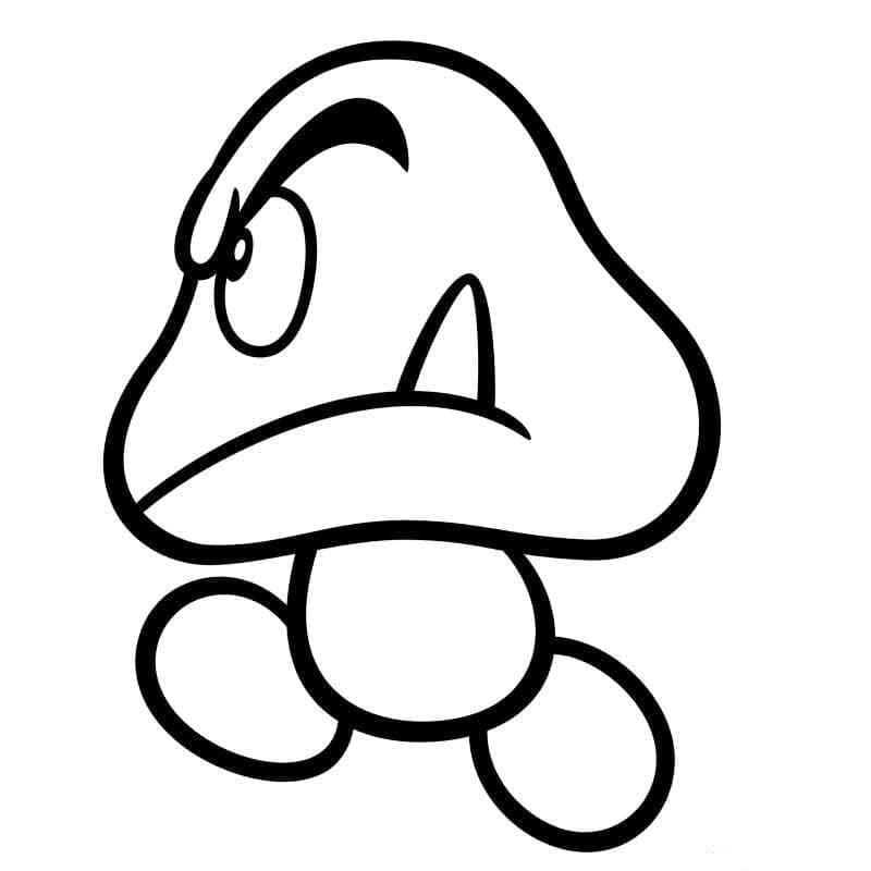 Målarbild Goomba 13