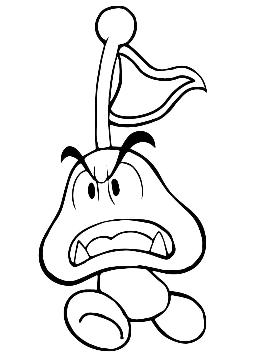 Målarbild Goomba 3