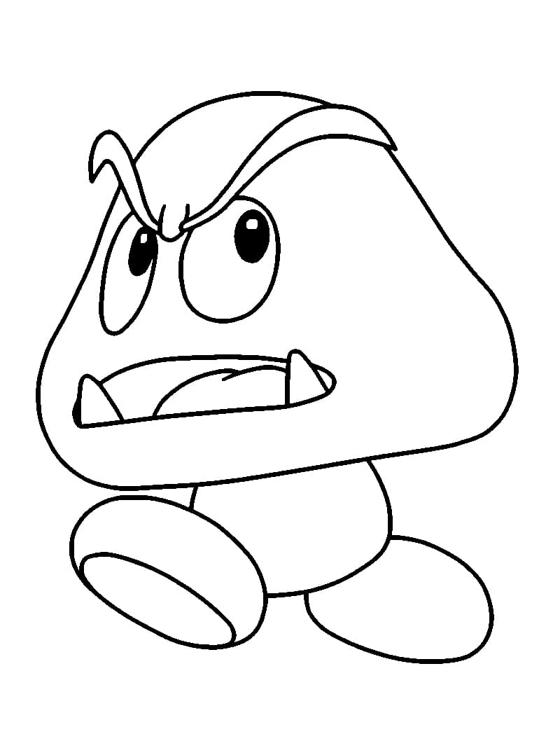 Målarbild Goomba 7