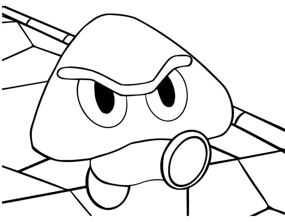 Målarbild Goomba 8
