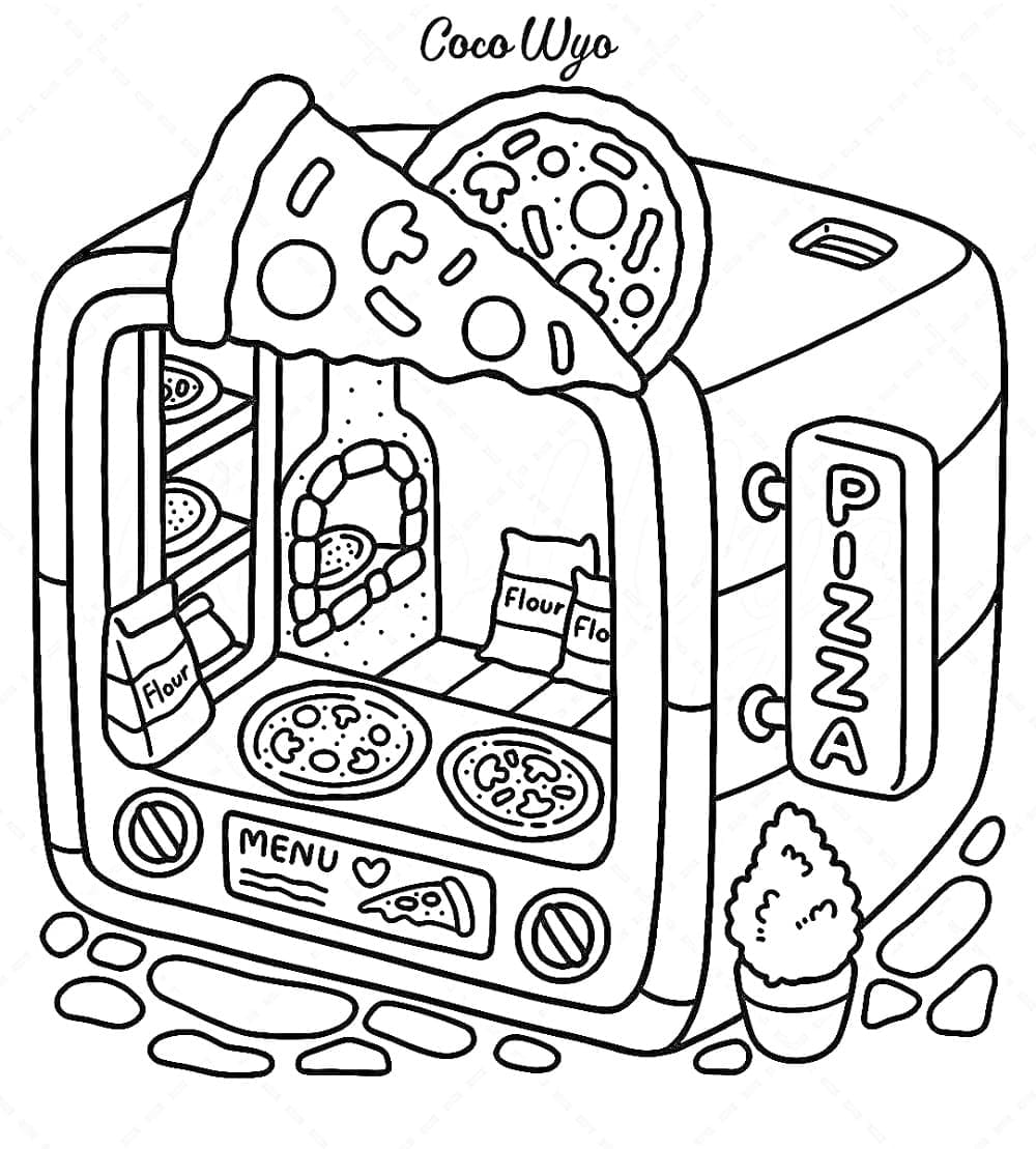 Målarbild Coco Wyo 9