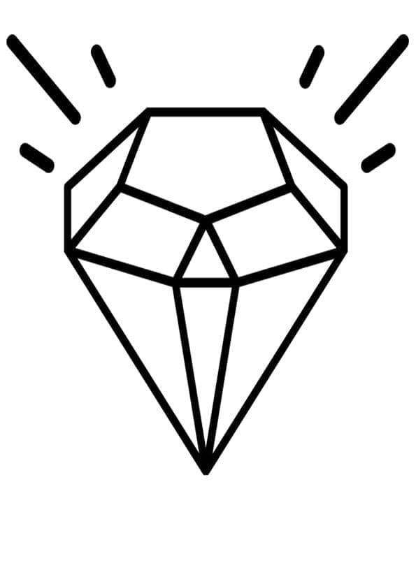 Målarbild Diamant för 1-åriga barn