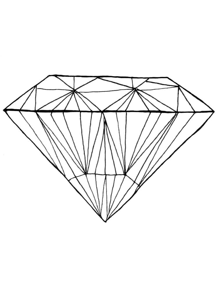 Målarbild Diamant för 6-åriga barn