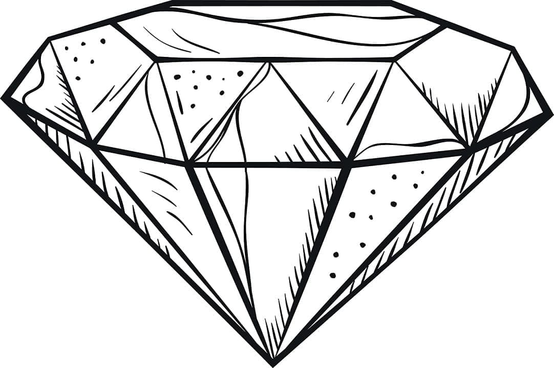 Målarbild Diamant gratis för barn