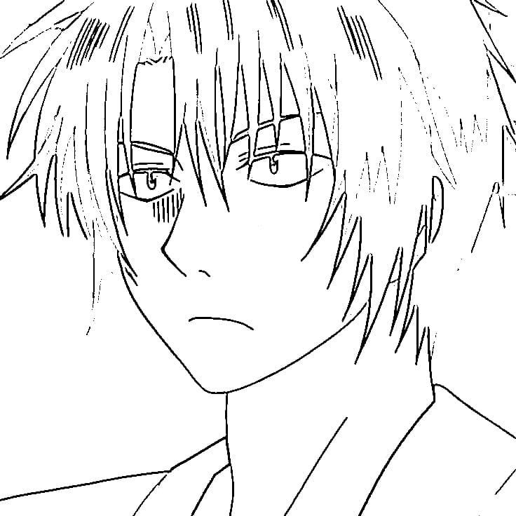 Målarbild Hak Akatsuki No Yona