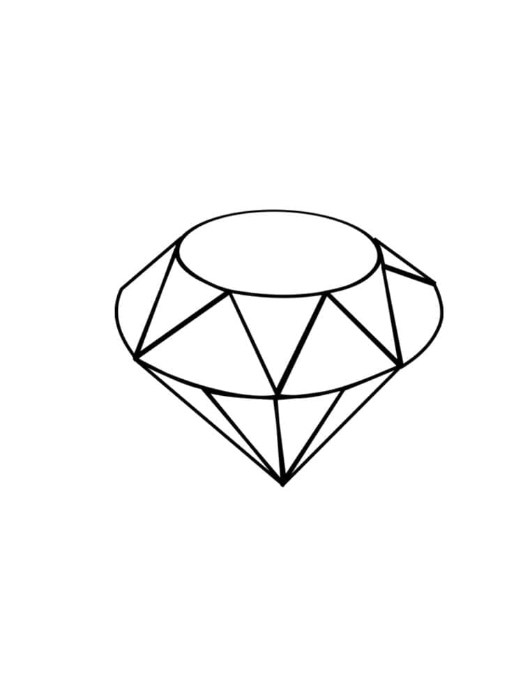 Målarbild Lätt diamant