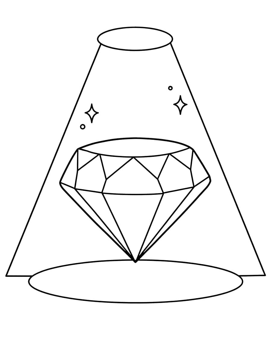 Målarbild Perfekt diamant