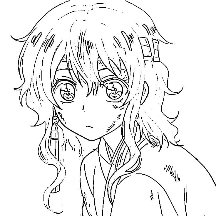 Målarbild Yona of the Dawn