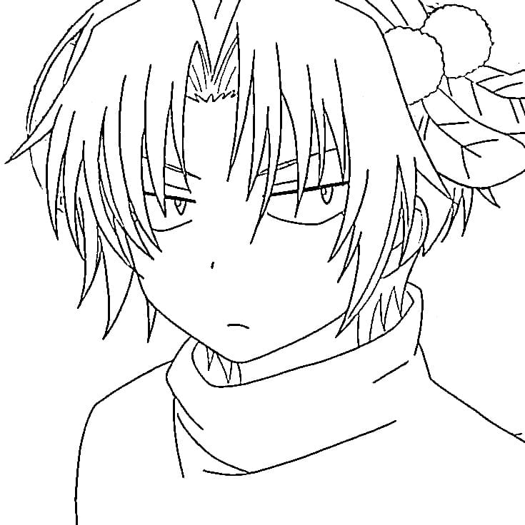 Målarbild Yoon Akatsuki No Yona