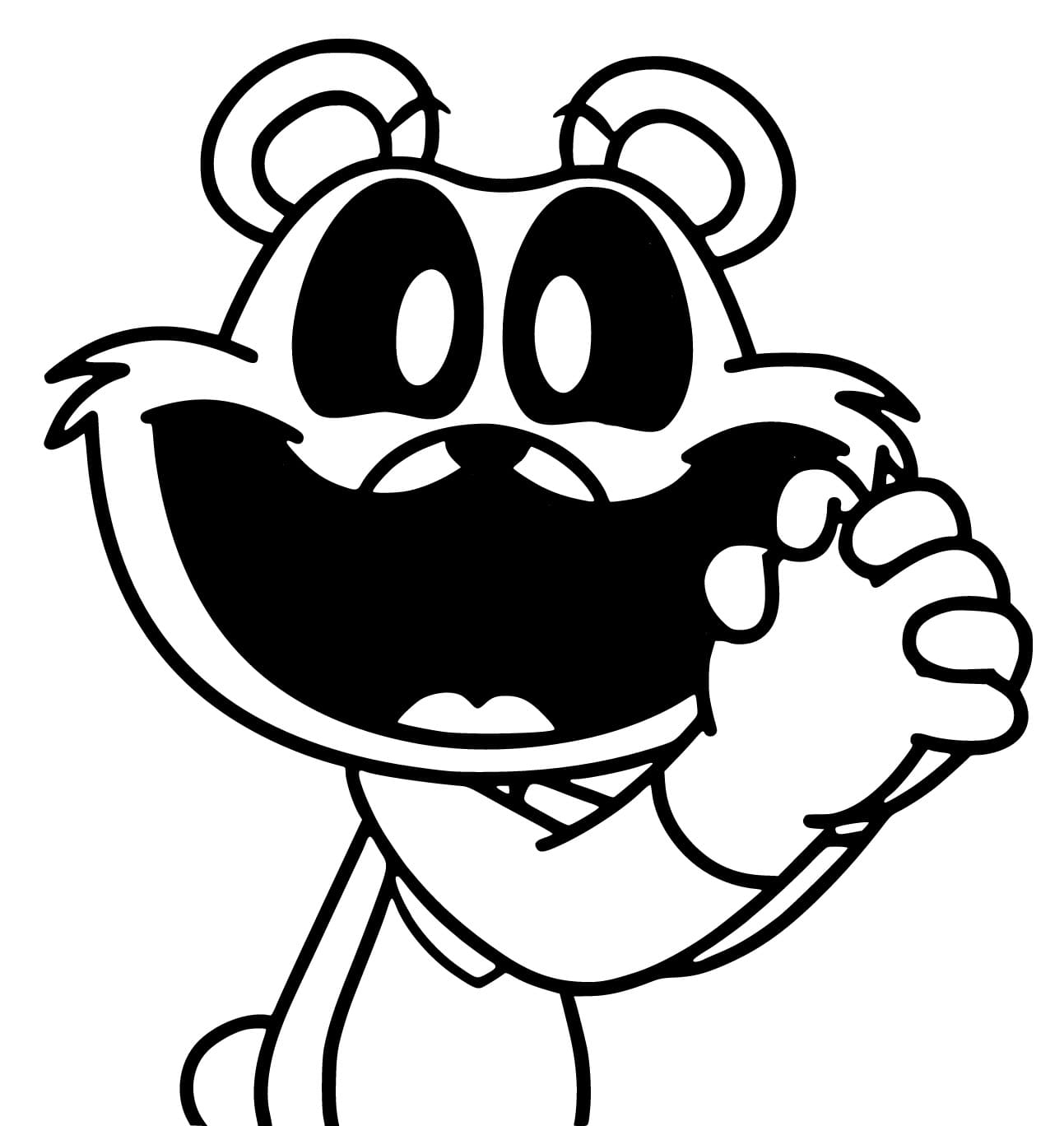 Målarbild Bobby BearHug 1