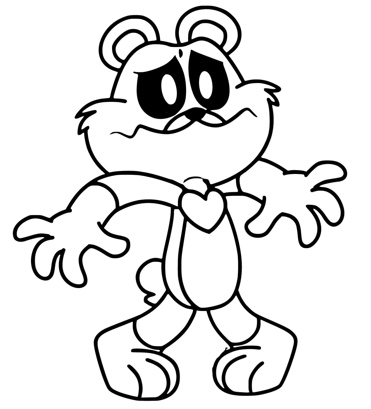Målarbild Bobby BearHug 2