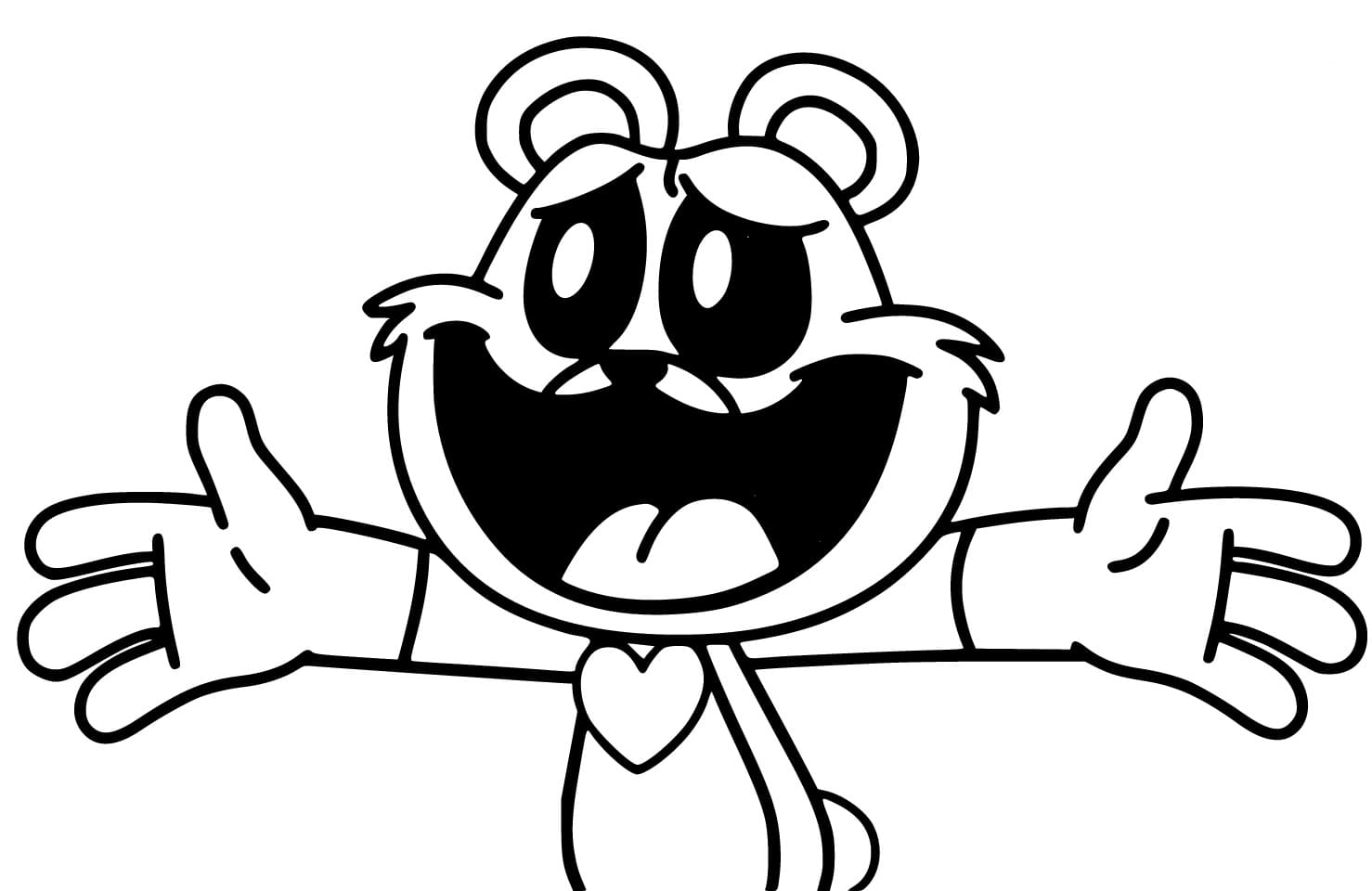 Målarbild Bobby BearHug 3