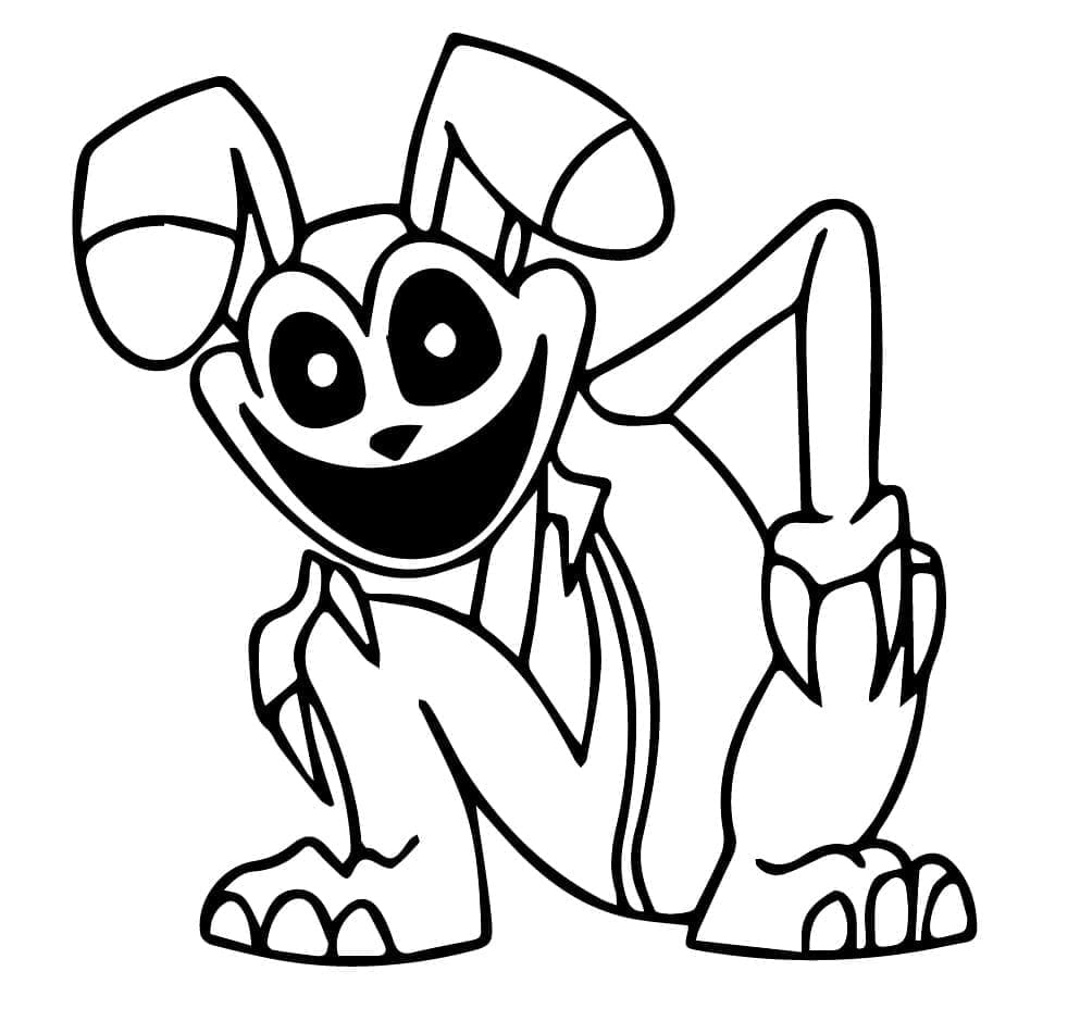 Målarbild Hoppy Hopscotch i Smiling Critters
