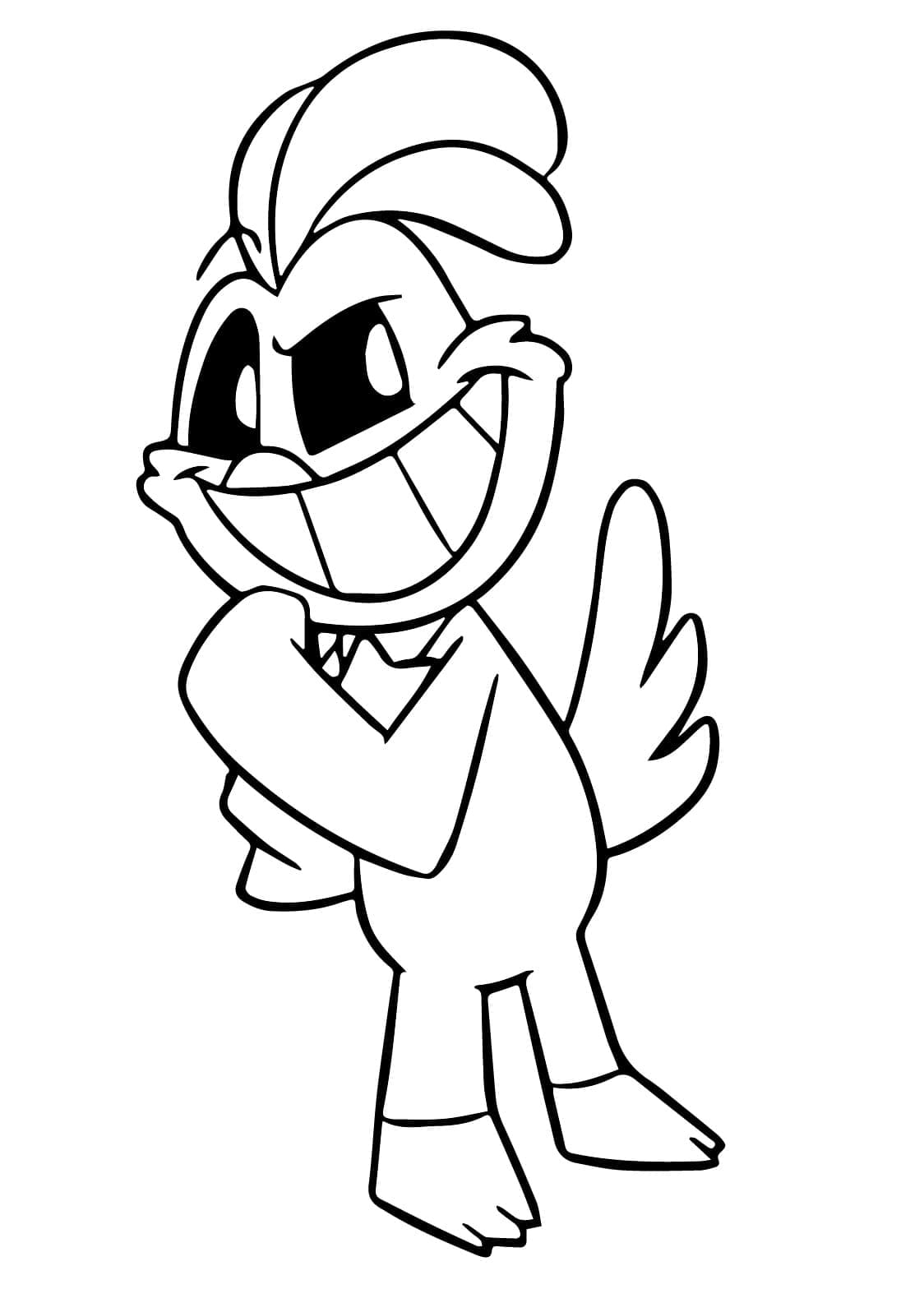 Målarbild KickinChicken Smiling Critters