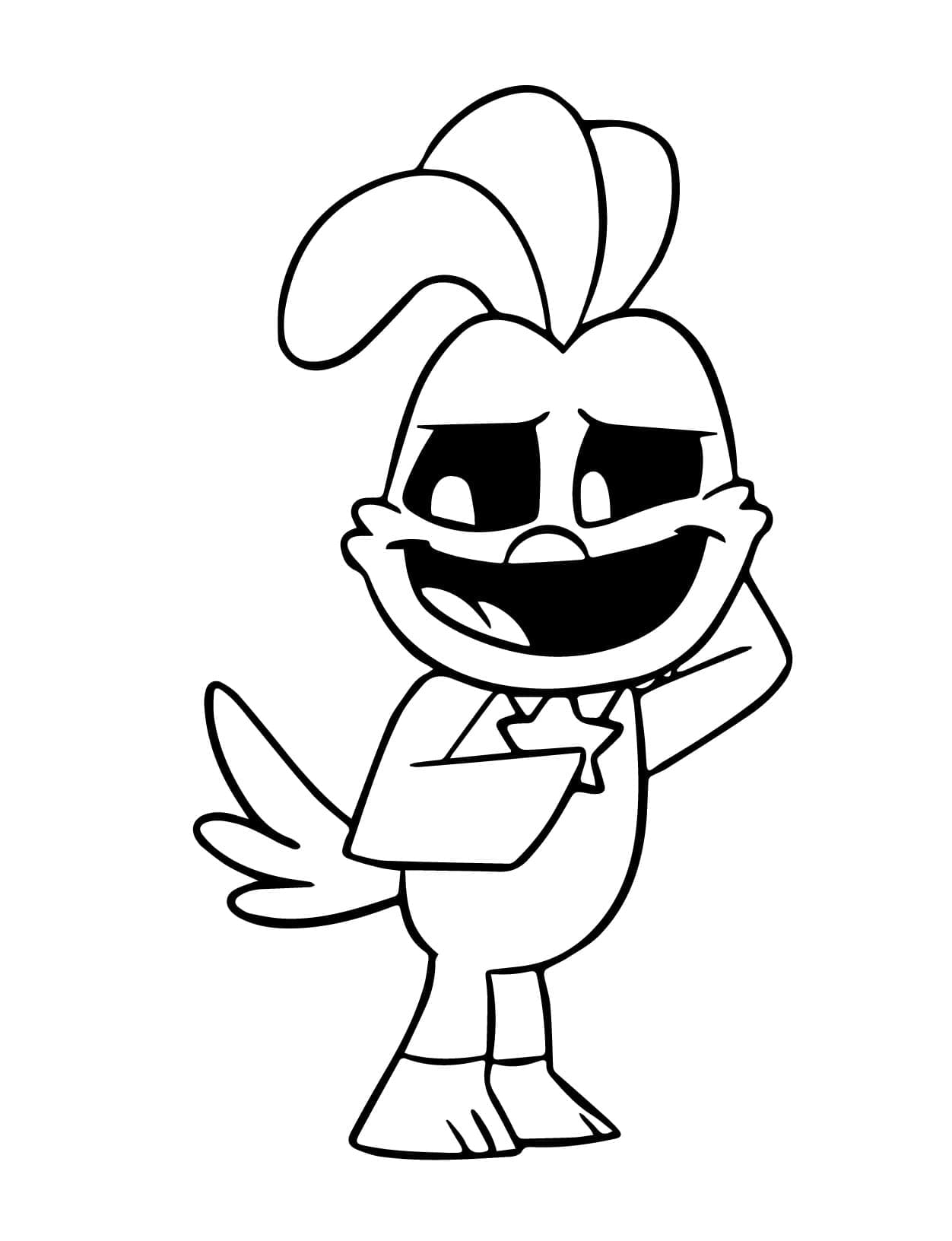 Målarbild KickinChicken i Smiling Critters