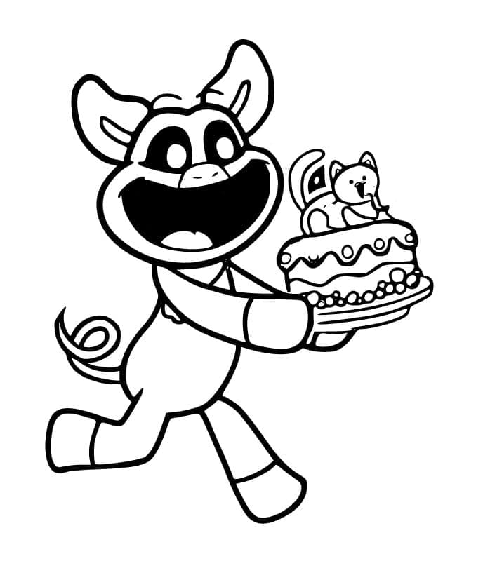 Målarbild PickyPiggy Smiling Critters
