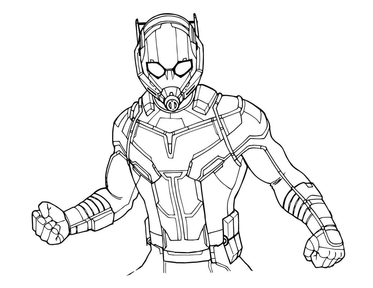 Målarbilder Ant-Man