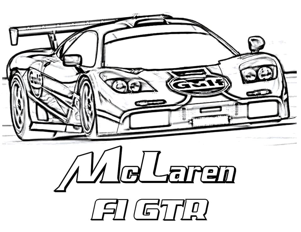Målarbild Fin McLaren
