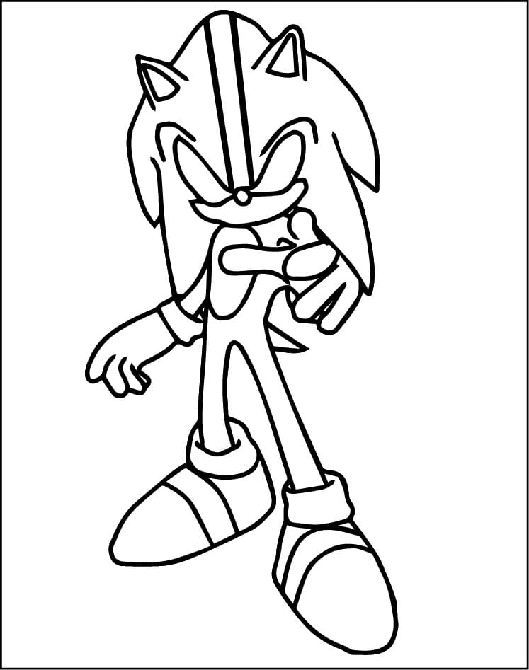 Målarbilder Dark Sonic
