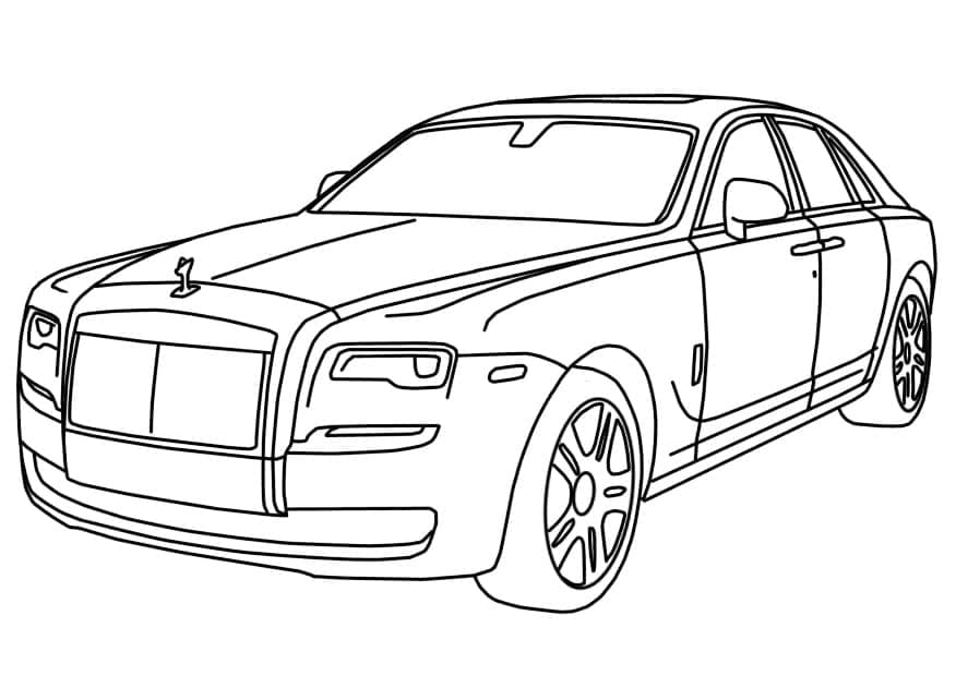 Målarbilder Rolls Royce