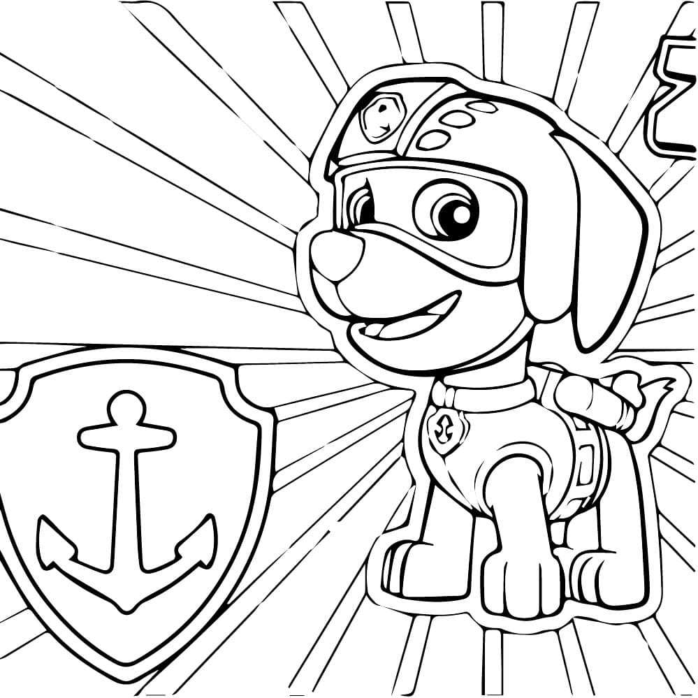 Målarbild Vänliga Zuma